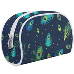 Feather, Bird, Pattern, Make Up Case (large)