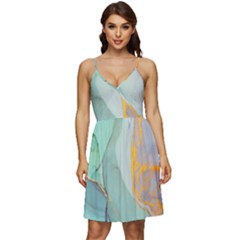 Huawei, Lite, Mate V-neck Pocket Summer Dress 