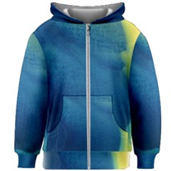 Plus, Curved Kids  Zipper Hoodie Without Drawstring
