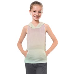 Pastel , Purple, Pink, Blue, Light, Mix Kids  Sleeveless Hoodie
