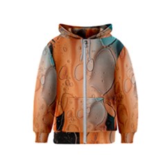 Water Screen Kids  Zipper Hoodie