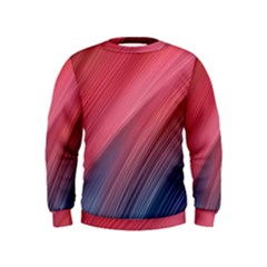 Abstract, Lines Kids  Sweatshirt