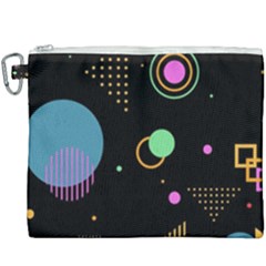 Colartive, Aesthetic, Amoled, Black, Colorful, Desenho Canvas Cosmetic Bag (xxxl)