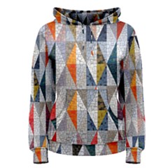 Mosaic, Colorful, Rhombuses, Pattern, Geometry Women s Pullover Hoodie