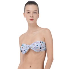 Startup Business Organization Classic Bandeau Bikini Top 
