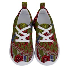 Authentic Aboriginal Art - Connections Running Shoes by hogartharts
