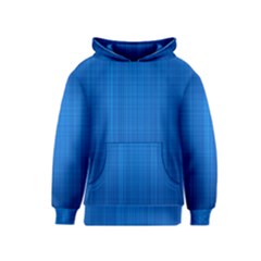 Blue Abstract, Background Pattern Kids  Pullover Hoodie