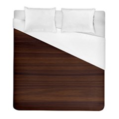 Dark Brown Wood Texture, Cherry Wood Texture, Wooden Duvet Cover (full/ Double Size)