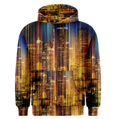 Skyline Light Rays Gloss Upgrade Men s Core Hoodie