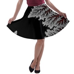 Foroest Nature Trippy A-line Skater Skirt by Bedest