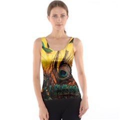 Asian Retro Vintage Art Korea China Japan Women s Basic Tank Top