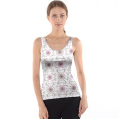 Pattern Texture Design Decorative Women s Basic Tank Top