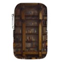 Books Book Shelf Shelves Knowledge Book Cover Gothic Old Ornate Library Waist Pouch (Small) View1