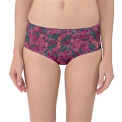 Captivating Botanic Motif Collage Composition Featuring A Harmonious Blend Of Vibrant Reds And Dark Greens  Perfect For Adding A Touch Of Natural Elegance To Any Space Or Garment, Whether It s Adornin by dflcprintsclothing