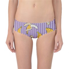 Pattern Bananas Fruit Tropical Seamless Texture Graphics Classic Bikini Bottoms