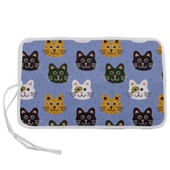 Cat Cat Background Animals Little Cat Pets Kittens Pen Storage Case (l)