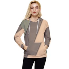 Abstract Texture, Retro Backgrounds Women s Lightweight Drawstring Hoodie