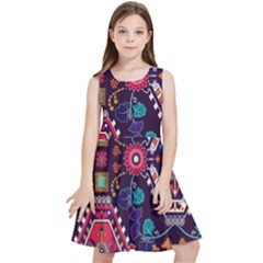 Pattern, Ornament, Motif, Colorful Kids  Skater Dress