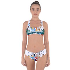 Bluey Birthday Criss Cross Bikini Set by avitendut