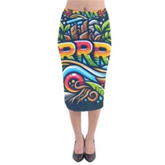 Aae24150-0412-4269-b61e-3879f8d676ed Velvet Midi Pencil Skirt
