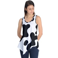 Cow Pattern Sleeveless Tunic