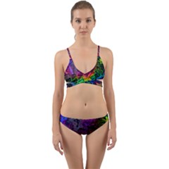 Pride Marble Wrap Around Bikini Set by MRNStudios
