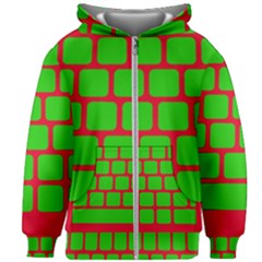 Keyboard Keys Computer Input Pc Kids  Zipper Hoodie Without Drawstring by Ravend