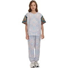 Pattern 1 Muster 7a Kids  T-shirt And Pants Sports Set by 2607694c