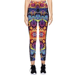 Florales Muster Pocket Leggings 