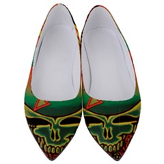 Grateful Steal Your Face Deadhead Hippie Logo Symbol Women s Low Heels by Loisa77