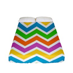 Chevron Pattern Design Texture Fitted Sheet (full/ Double Size)