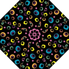 Abstract Background Retro 60s 70s Folding Umbrellas by Apen