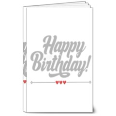 Birthday  8  X 10  Softcover Notebook by didisemporium