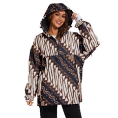 Batik Indonesian Culture Indonesia Authentic Women s Ski And Snowboard Waterproof Breathable Jacket