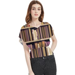 Books Bookshelves Office Fantasy Background Artwork Book Cover Apothecary Book Nook Literature Libra Butterfly Chiffon Blouse