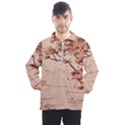 Pastel Nature , Art, Blue, Cute, Men s Half Zip Pullover View1
