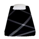 Stripes, Zigzag, Surface, Pattern, Fitted Sheet (Single Size) View1