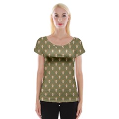 Camping Is Fun! Cap Sleeve Top by GeekLover