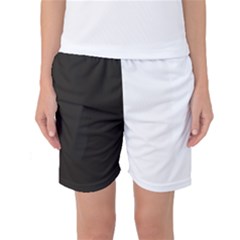 Elegnat Bw Print Women s Basketball Shorts by dflcprintsclothing