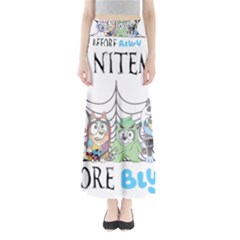Bluey Full Length Maxi Skirt by avitendut