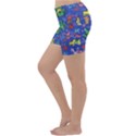 Grateful Dead Dancing Bears Pattern Lightweight Velour Yoga Shorts View2