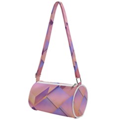 3d Texture Abstract Pattern Vintage Mini Cylinder Bag