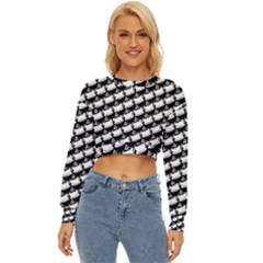 Stylish Coffee Cup Pattern Lightweight Long Sleeve Sweatshirt