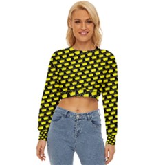 Royalty Inspired Crown Pattern Lightweight Long Sleeve Sweatshirt by ExtraAwesomeSauce