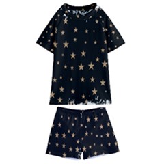 Little Stars Pattern Kids  Swim T-shirt And Shorts Set by ConteMonfrey
