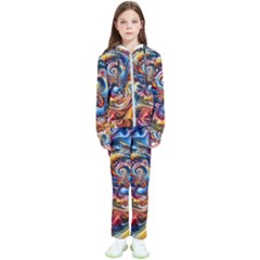 Dynamic Color Vortex Kids  Tracksuit by ExtraAwesomeSauce