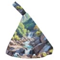Serene Mountain Waterfall Landscape Anti Scalding Pot Cap View2