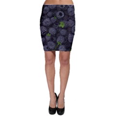 Blackberry Fruit, Fruit Bodycon Skirt