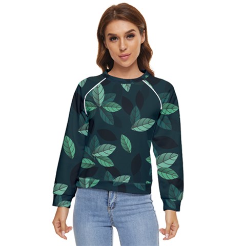 Foliage Women s Long Sleeve Raglan T-shirt by HermanTelo