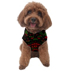 Purple, Blue And Pink Eyes Abstract Forms Geometric Dog Sweater by ConteMonfrey